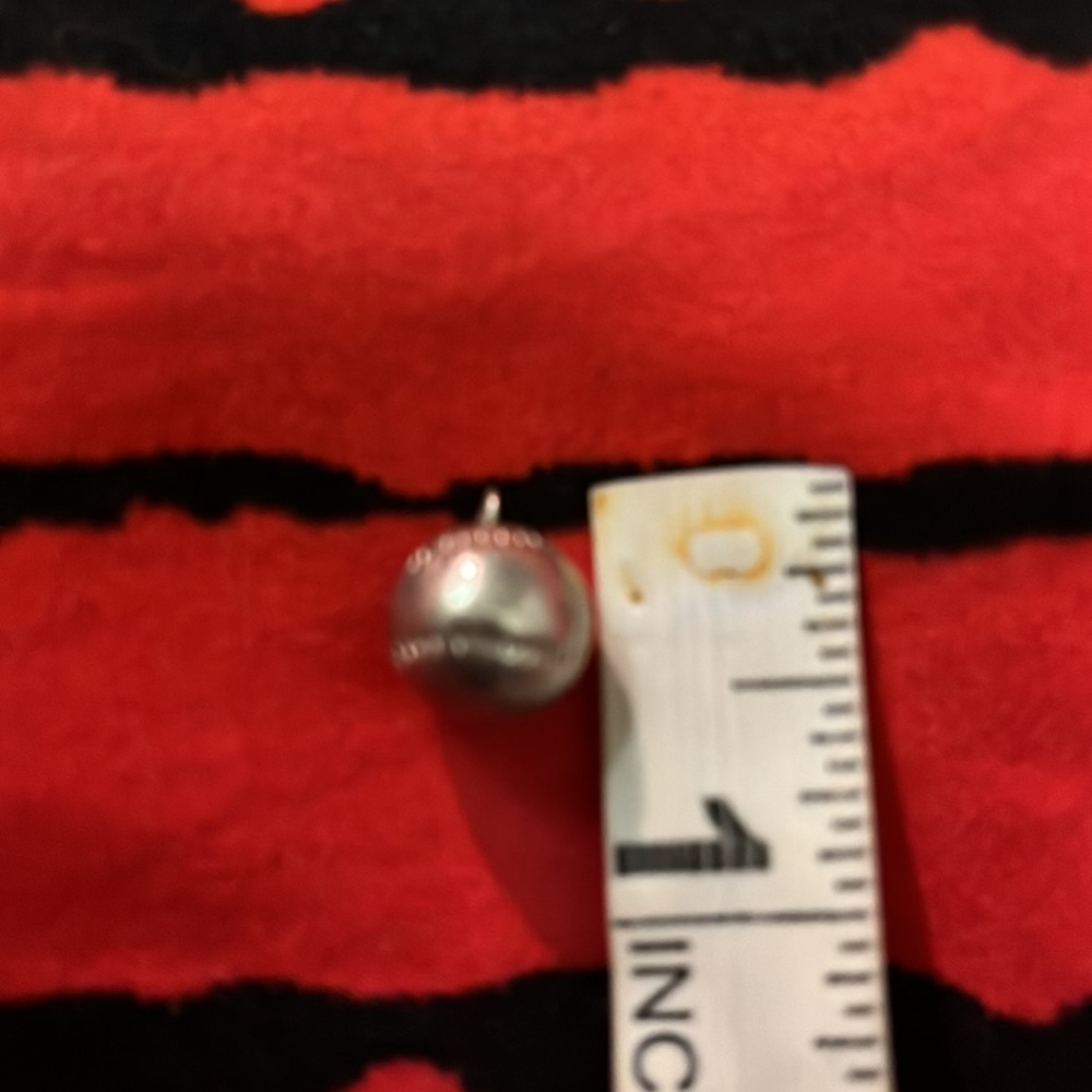 Sterling Silver Base Ball Charm - image 2